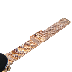 Correa de Reloj de Acero Inoxidable 316 con Cierre de Seguridad Doble y Logotipo Personalizado en Relieve, Correa de Reloj de 18 mm para Relojes Inteligentes y Tradicionales - Product Image 4