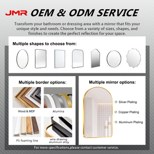 Không thể phá vỡ dày tùy chỉnh tự dính tấm nhựa Acrylic hiện đại không Khung gương trang trí khung bán buôn - Product Image 6