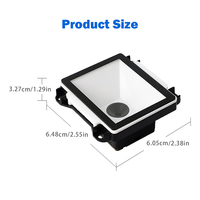 Module de scanner de codes-barres intégré USB COM CMOS 2D haute performance YHDAA avec vitesse de décodage de 500 scans/seconde en stock