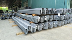 ערימת גיליון מחיר pvc גיליון ערימת u סוג pvc גיליון הערימה עבור פתרון בקרת מים עמיד - Product Image 6