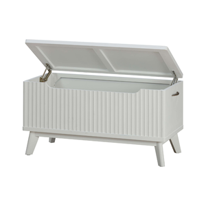 Collection EVEREST, coffre à couvertures en bois massif, mobilier de chambre à coucher moderne, rangement durable - Product Image 1