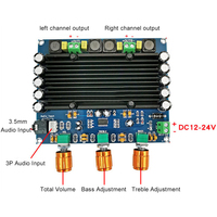 TPA3116D2 Carte d'amplificateur audio numérique haute puissance double canal 2*150W pour récepteurs et amplificateurs Version professionnelle 12V-24V