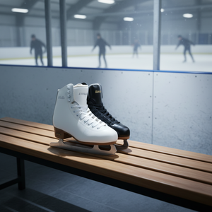 Chaussures de patinage pour adultes Baide, pour femmes et hommes, en cuir et acier carbone, semelle intérieure amortissante, roues de patins à roulettes, patinage pour débutants - Product Image 1