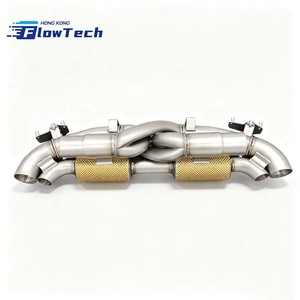 Sistema de Escape Catback de Alto Rendimiento para Porsche 911 992 GT3 con Tubo Z y Válvulas OEM, Sonido Agresivo Mejorado - Product Image 1