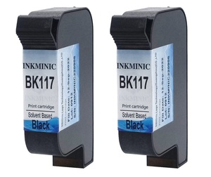 ตลับหมึกโดมิโน BK117 แห้งเร็ว สำหรับเครื่องพิมพ์อิงค์เจ็ทแบบเทอร์มอล G220i G320i ขายส่งจากโรงงาน - Product Image 2