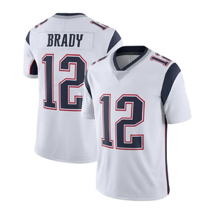 New Season New England 10 <span class=keywords><strong>Drake</strong></span> maye 12 Brady thêu Áo sơ mi bóng đá mỹ áo ngắn tay cộng với kích thước Tính năng - Product Image 5