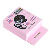 Boîte d'emballage cosmétique imprimée de qualité supérieure, carton pliable personnalisé pour éponge de maquillage, éponge de beauté avec logo personnalisé