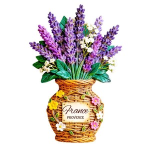 <span class=keywords><strong>Imanes</strong></span> de Resina con Relieve Exclusivos para Refrigerador, Diseño Creativo de Lavanda de Provenza, para <span class=keywords><strong>AliExpress</strong></span>, en Oferta - Product Image 5