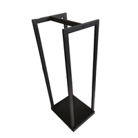 Estante de Almacenamiento de Leña de Alta Calidad con Estructura KD, Soporte Resistente para Troncos de Acero al Carbono Duradero