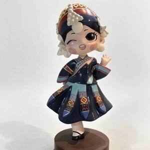 Ethnic Cultural Resin Crafts Corrosion Resistant Traditional Style Customizable for Indoor/Outdoor Floor & Holiday Decorations