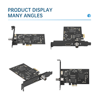 UC3520HS Enregistreur Win10 Linux Streaming Zoom Vmix VJ OBS 2 canaux 1080P 3G SDI HDMI Carte de capture vidéo PCIe Box