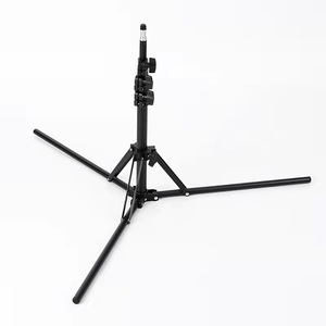 Photography Light <b>Stand</b> 1.6m Reverse Folding Iron Quick Release Portable Live Streaming Equipment - Product Image 2