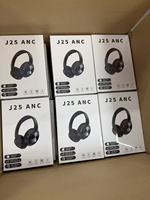 Auriculares Inalámbricos para Juegos J25, BT 6.0, Sobre la Oreja, con Baja Latencia, Sonido de Calidad de Estudio, Controlador de 40 mm, Cancelación de Ruido