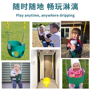 Columpio para Bebés de EVA, Asiento para Bebés y Niños Pequeños, Equipo de Entrenamiento de Integración Sensorial para Interiores y Exteriores - Product Image 3