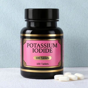 Private Label 150 Mcg Potassium Iodide Tablets Healthcare Supplement for Respiratory Health and <strong>Thyroid</strong> Support - Product Image 1