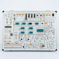 Boîte d'expérimentation de circuits numériques et analogiques |   Équipement de formation électronique métallique pour laboratoire d'ingénierie