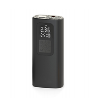 SAHOO Compresseur d'air électrique portable haute pression 150 PSI, mini pompe à vide manuelle sans fil légère avec manomètre pour accessoires de vélo