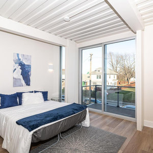 Casas Prefabricadas de Acero Ligero de Bajo Costo, Cabañas de Madera, Diseño de Casas Contenedor - Product Image 2