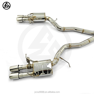 Escape CSZ <span class=keywords><strong>E60</strong></span> <span class=keywords><strong>M5</strong></span> al por Mayor para <span class=keywords><strong>BMW</strong></span> <span class=keywords><strong>M5</strong></span> <span class=keywords><strong>E60</strong></span> E61 5.0L <span class=keywords><strong>V10</strong></span>, Tubo Central Grande, Silenciador Valvetronic con Válvula, Catback con Puntas de Escape - Product Image 2