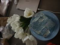 Großhandel Hochtransparente Öko-Freundliche Jelly-Wachs Handgemachte Blumen-Einbettungs-Duftkerze Auslaufsicher