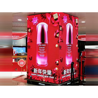 Pantalla Led de 500X500mm para Feria, armarios de acceso frontal, esquina, vídeo, pared para exposición, para interior, P1.9, P2.6
