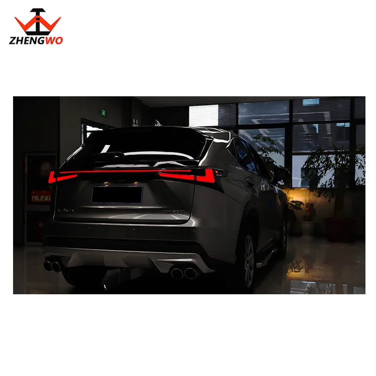 For lexus nx200 nx200t led through tail light up start with animation 2021