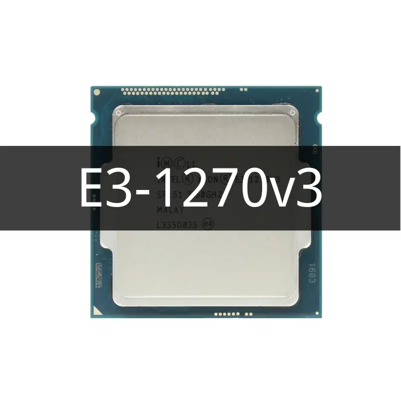 Xeon processador E3-1270v3 3.5 ghz quad-core, oito-thread cpu l2 = 1m l3 = 8m 80w lga 1150