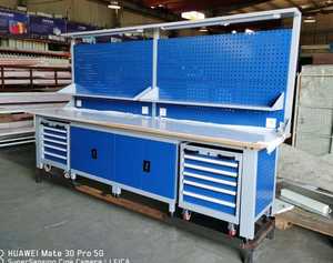 Fenghui atölye için özelleştirilmiş ağır tip tezgah metal dolap worktable - Product Image 2