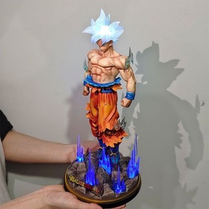 Figurine de manga de dragon de dessin animé japonais <span class=keywords><strong>Migatte</strong></span> <span class=keywords><strong>No</strong></span> <span class=keywords><strong>Gokui</strong></span> Goku de 31,5 cm, figurine d'anime DBZ, modèle en PVC, jouets cadeaux - Product Image 4