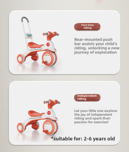 TC-5188 Tricycle intelligent 4-en-1 pour enfants et bébés, avec fonction vélo, de qualité supérieure – Offre spéciale - Product Image 6