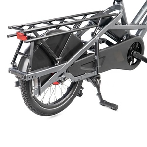 Nouveau Vélo <span class=keywords><strong>Cargo</strong></span> Électrique Abordable pour Adultes, Cadre en Alliage d'Aluminium, Pneus Anti-Crevaison Super Résistants - Product Image 2