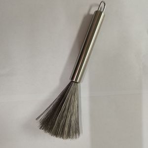 Utensilio de Cocina Práctico de Acero Inoxidable y Silicona para Lavar Platos y Ollas en el Hogar - Product Image 1