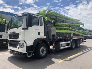 Bomba de Concreto Montada en Camión Zoomlion 38X-5RZ 160M3/H Autorizada por Fábrica, Nueva Condición, 37m 38m con Motor y Componentes Principales - Product Image 5