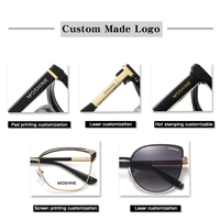 MS 82301 Gafas de Moda 2025, Monturas de Gafas Ópticas TR90+Metal con Bloqueo de Luz Azul, Gafas de Diseño OEM/ODM