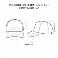 Casquette Trucker en Mousse Personnalisée avec Logo Tissé Motif Tuiles de Mahjong Chinois, Dos en Maille et Fermeture Snapback pour Hommes et Femmes