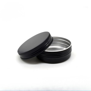 Pot rond en aluminium de 60g avec couvercle à vis – Contenant réutilisable pour lotion, crème contour des yeux et soins de la peau, savon et cire capillaire – Stock en gros - Product Image 4