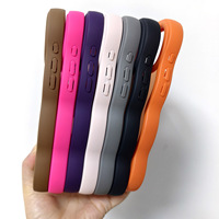 Coque de protection antichoc en silicone magnétique absorbant en acrylique pour iPhone 16 Pro/17 Pro Max/15 Pro pour femmes