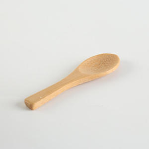 Caja de Especias de Bambú Multifuncional Pequeña y Ecológica de 2 Compartimentos para Cocina, Almacenamiento de Pimienta y Sal, Frascos con Cucharas de Madera - Product Image 4