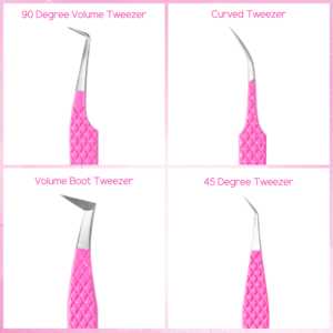 Pincettes d'extension de <span class=keywords><strong>cils</strong></span> à prise parfaite 75 90 degrés - Product Image 5