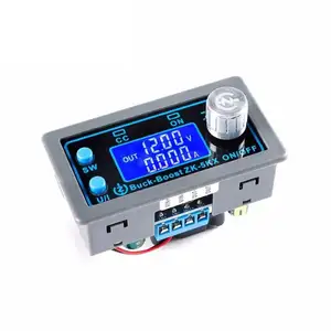 Convertidor Buck Boost CC CV 0,6-36V 5A 5V 6V 12V 24V 80W, módulo de potencia ajustable, fuente de alimentación de laboratorio regulada