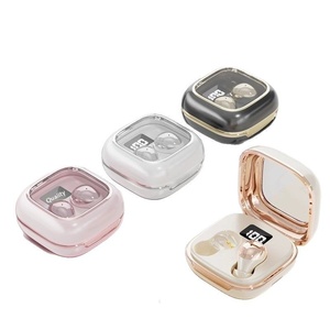 Hot Sale Mini In-Ear Bluetooth Earphones Sleep Noise Cancelling Invisible Design Comfortable All-Day Wear Perfect for Students - Product Image 2