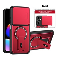 Étui de téléphone magnétique en TPU PC de luxe multicolores avec support invisible, protection anti-chute, coque antichoc pour ZTE V80 MAX
