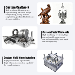 उच्च परिशुद्धता कस्टम 3 डी cnc मशीनिंग स्टेनलेस स्टील/एल्यूमीनियम/स्टील/तांबे/पीतल के भाग ओएम/ओडम थोक झुकने मशीन - Product Image 5