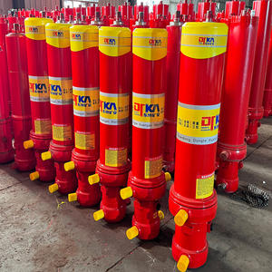 Cylindre hydraulique télescopique à montage frontal personnalisé pour camion à benne, système de levage multi-étages robuste - Product Image 3