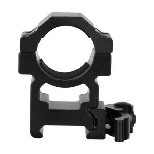 Anillas Metálicas Profesionales de 30 mm/25 <span class=keywords><strong>1</strong></span>/2 Pulgadas, Resistentes al Agua, de Liberación Rápida, para Montaje de Mira Táctica - Negro, para Linterna/Visión Nocturna/Luces - Product Image 5