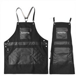 Delantal de Peluquería Impermeable y Resistente al Aceite, de PVC Antiadherente, sin Mangas, Uniformes para Teñir el Cabello en Salón - Product Image 3