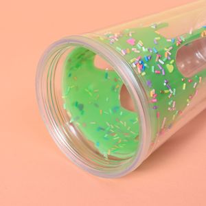 Custom <strong>Plastic</strong> 16oz Cute clear Mouse Double Wall Tumbler Water Bottle with Lid and Straw Drinking Reusable <strong>Cup</strong> with Led Light - Product Image 3