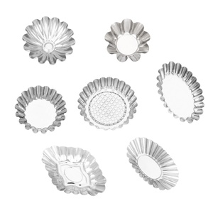Ensemble de moules de cuisson en acier inoxydable en gros d'usine pour tartelettes biscuits Muffins Cupcakes <span class=keywords><strong>moule</strong></span> en métal de qualité pour la cuisson - Product Image 6