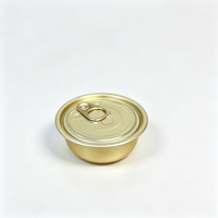 731 #   Boîte en aluminium réutilisable de 80 ml, de qualité alimentaire, pour emballage de nourriture pour oiseaux, porridge d'ormeaux, soupes, sauces et aliments pour animaux de compagnie