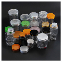All Size Clear 32 Oz Plastic Food Grade Droge Vruchten Koffiebonenpot Met Deksels